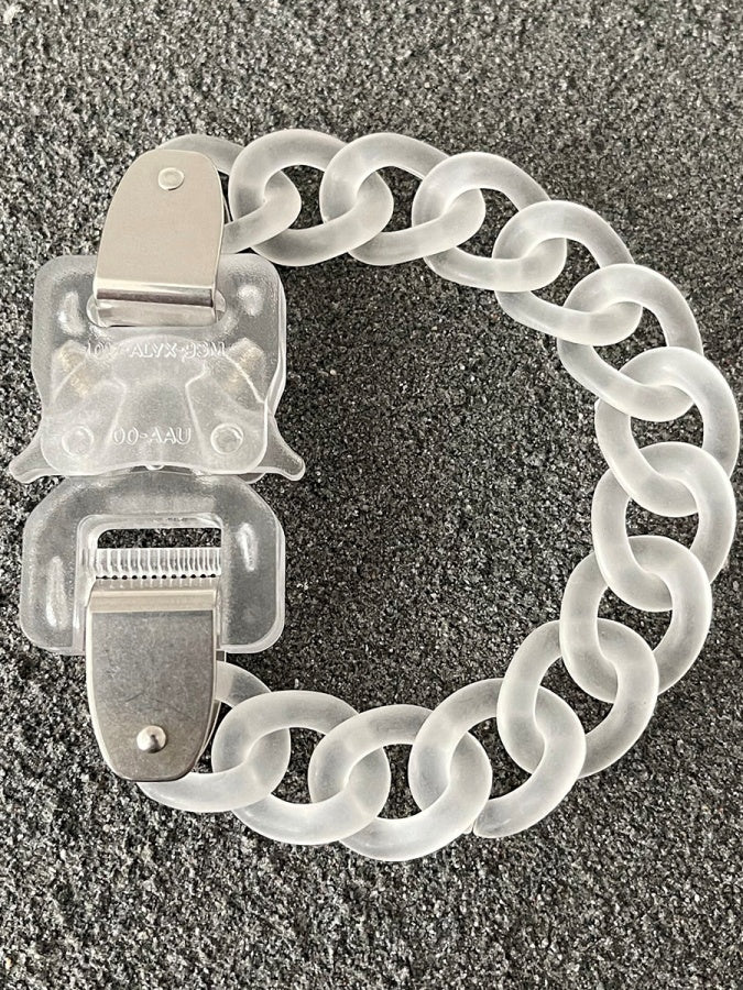 Clear Color Twist Necklace/Bracelet X2792