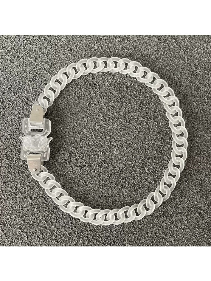 Clear Color Twist Necklace/Bracelet X2792
