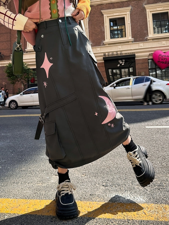 スタームーンスカート/カーゴパンツ X2504