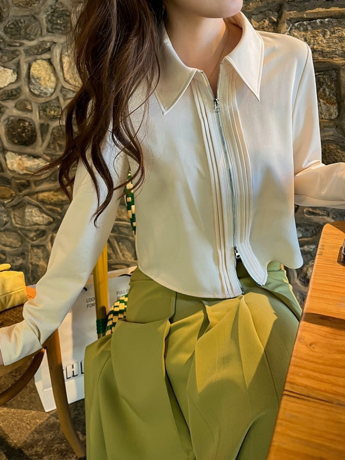 フルジップシャツ X2466