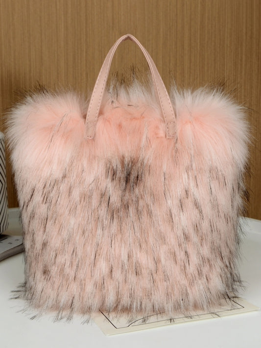 Fur Touch Cute Handbag X2497