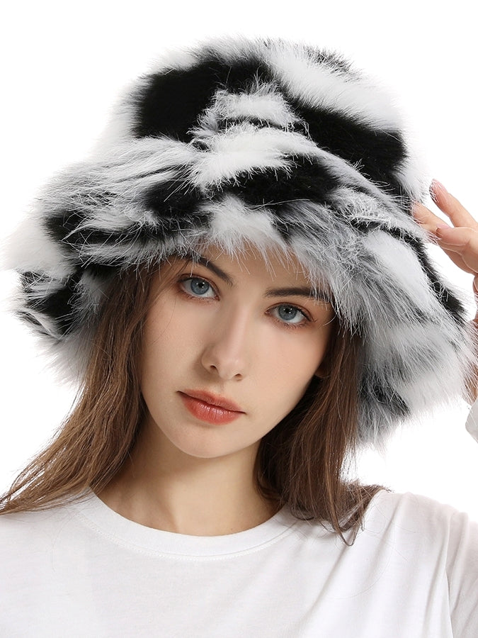 Fur Touch Multi Bucket Hat X2498