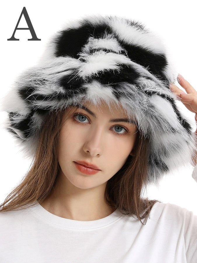 Fur Touch Multi Bucket Hat X2498