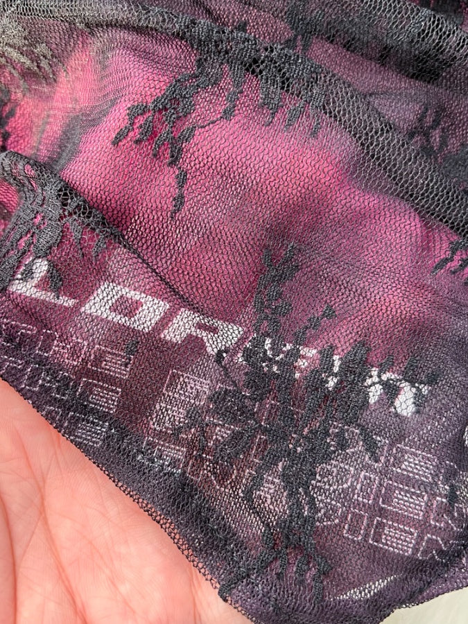 透視網眼套頭衫 X2903
