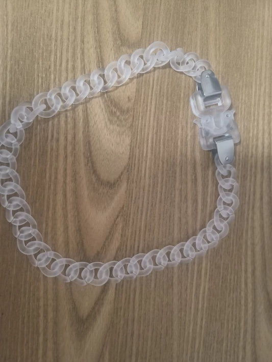 Clear Color Twist Necklace/Bracelet X2792