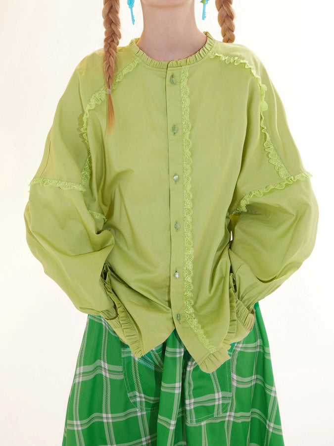 Checked Medium Flared Skirt X2854