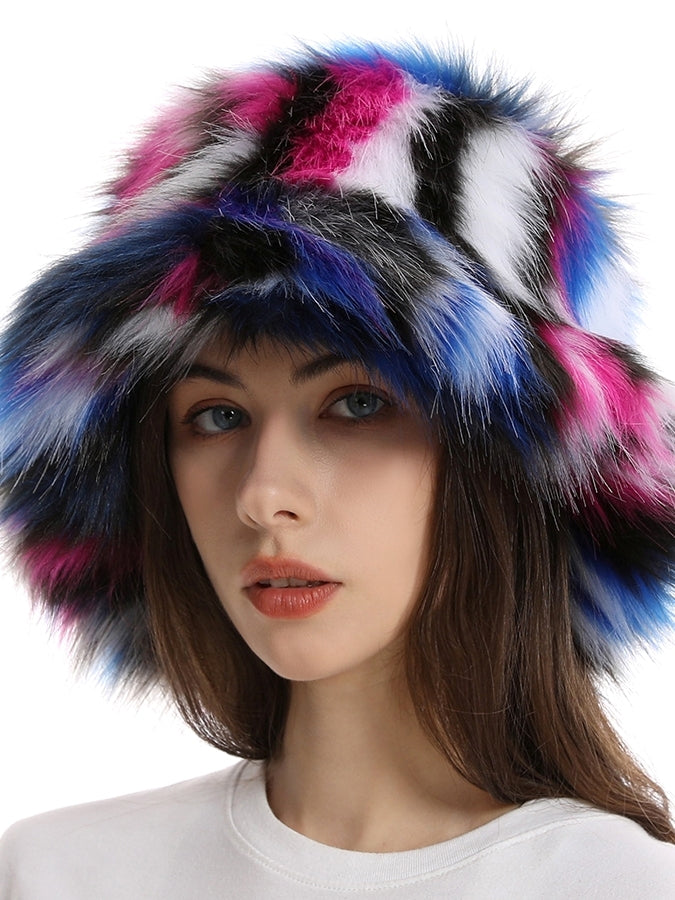 Fur Touch Multi Bucket Hat X2498