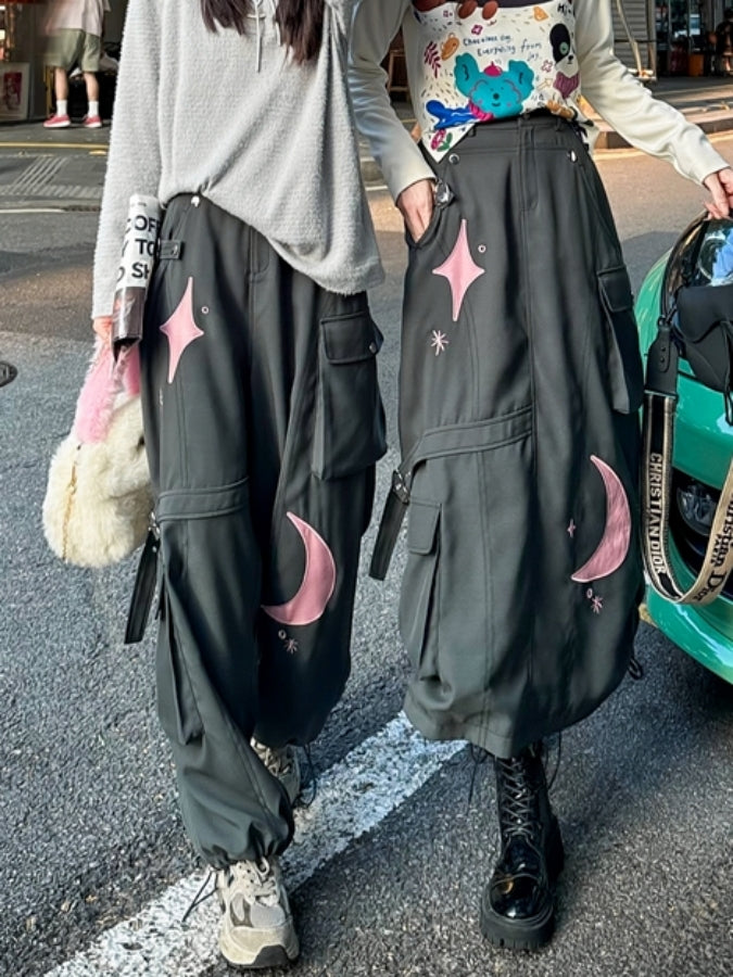 スタームーンスカート/カーゴパンツ X2504