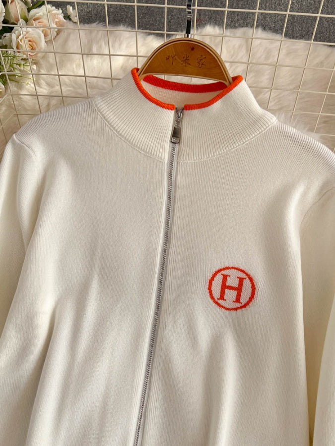 立領拉鍊運動服套裝 X2900