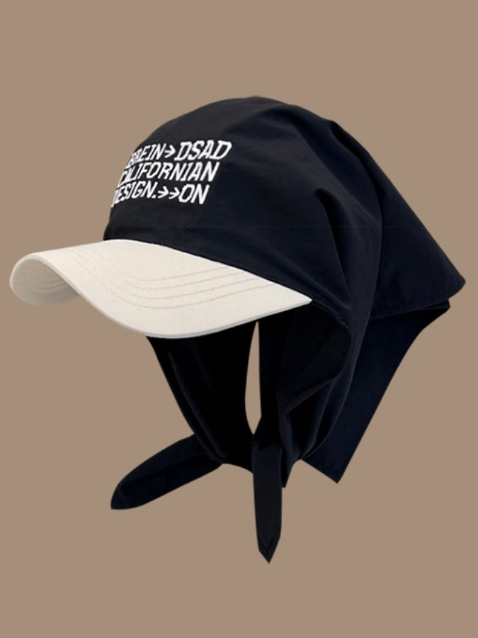 UV Cut Bicolor Logo Cap X2684