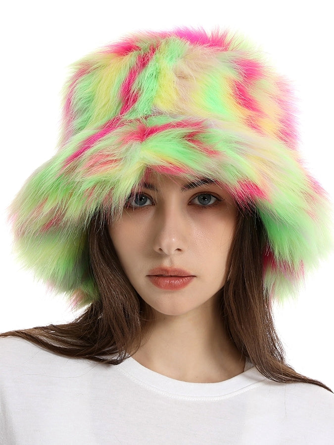 Fur Touch Multi Bucket Hat X2498