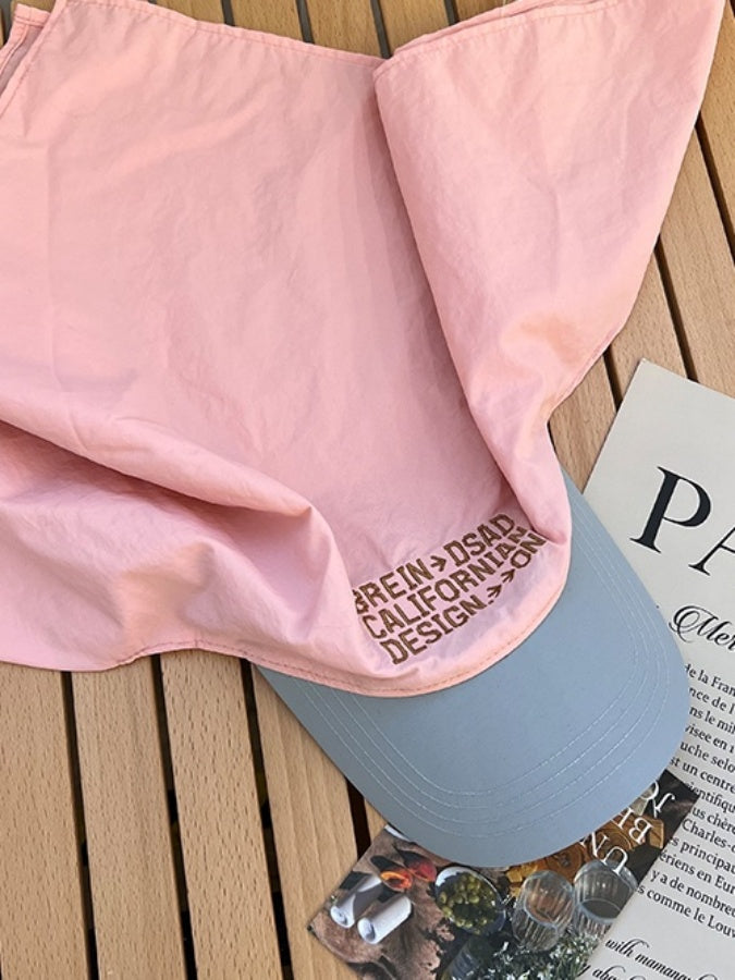 UV Cut Bicolor Logo Cap X2684