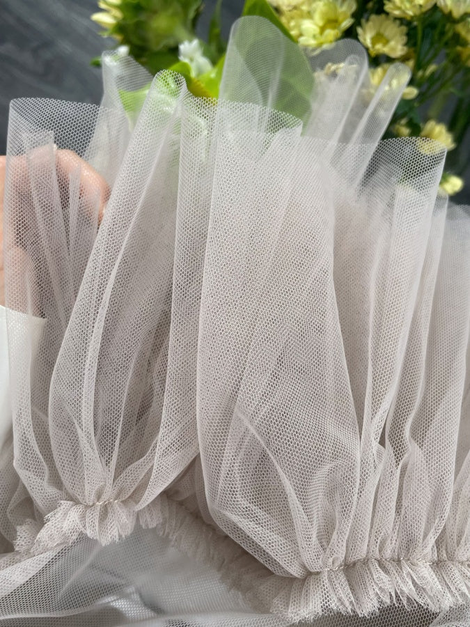 網眼吊帶透視背心 X2757
