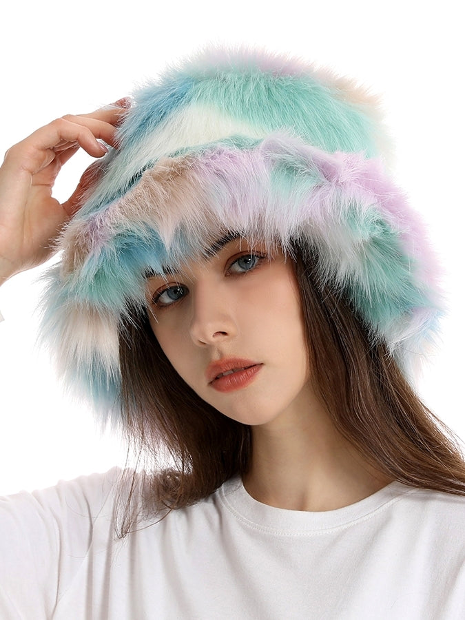 Fur Touch Multi Bucket Hat X2498