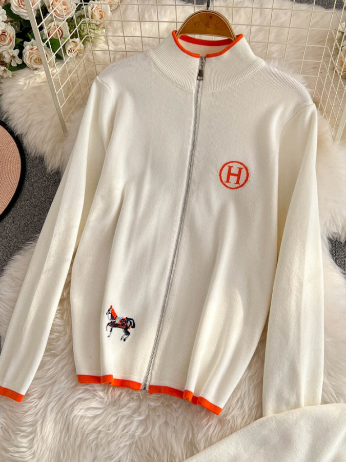 立領拉鍊運動服套裝 X2900