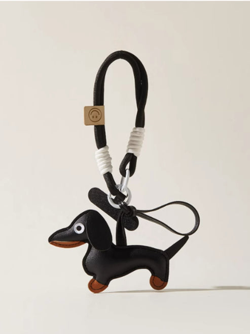 Puppy dachshund pendant charm X3159
