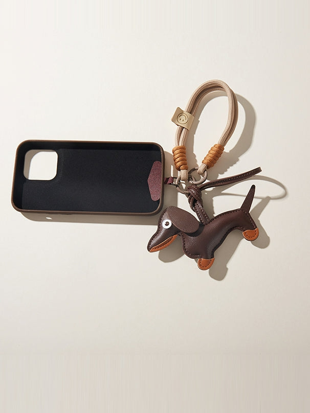 Puppy dachshund pendant charm X3159