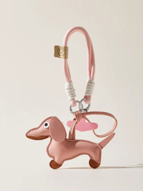 Puppy dachshund pendant charm X3159