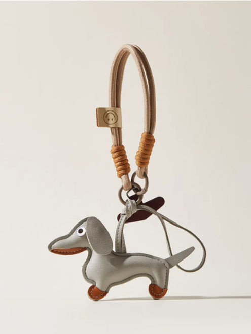 Puppy dachshund pendant charm X3159