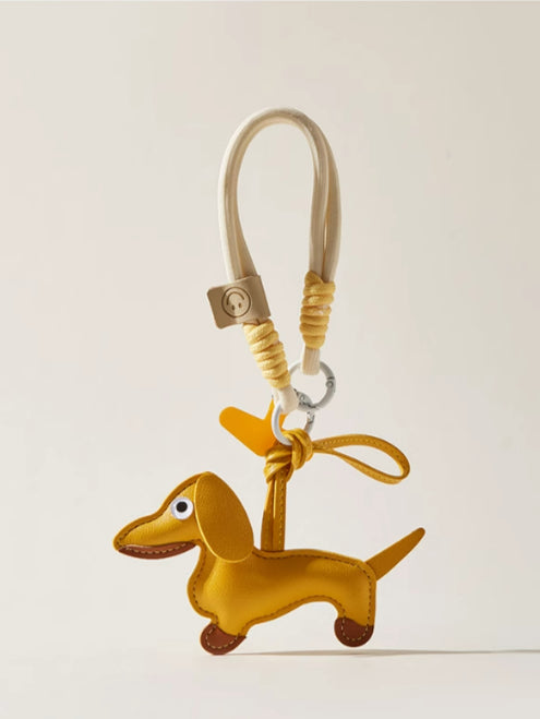 Puppy dachshund pendant charm X3159
