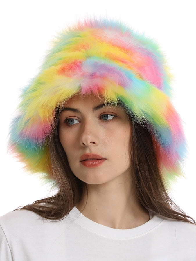 Fur Touch Multi Bucket Hat X2498
