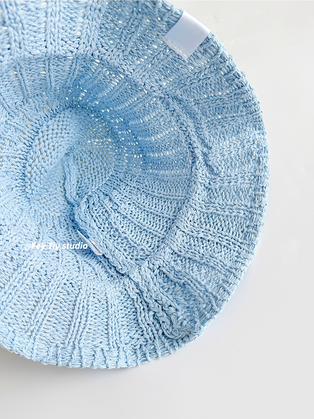 Foldable Knit Breathable Bucket Hat X3318