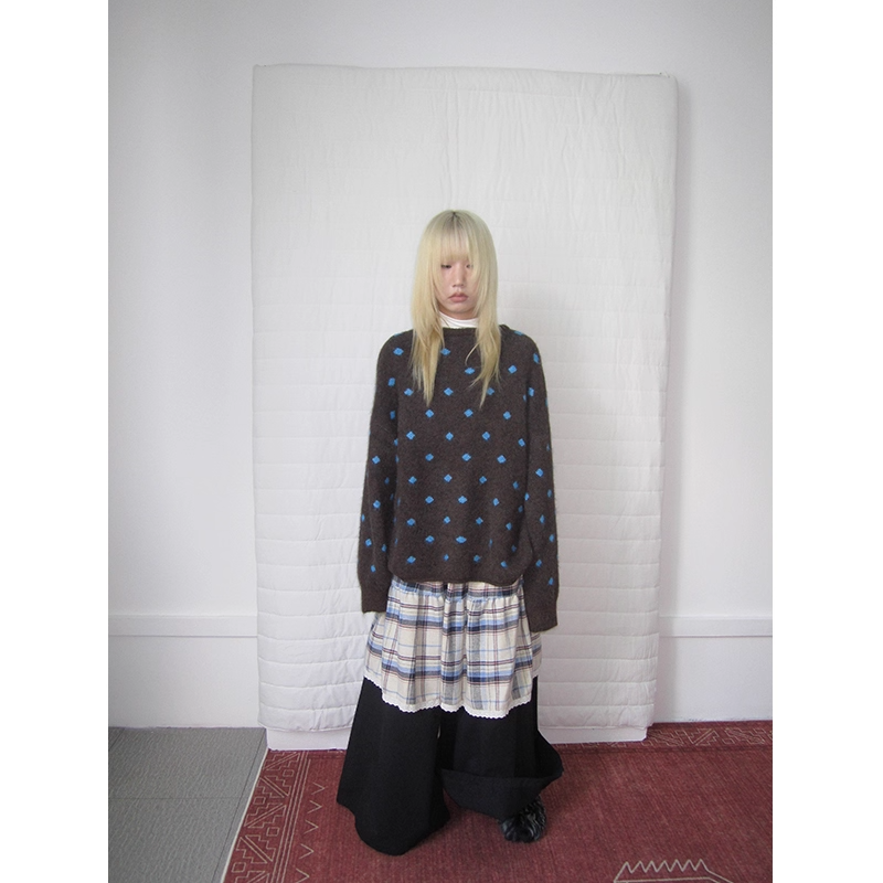 Green Colorblock Sweatshirt X3419