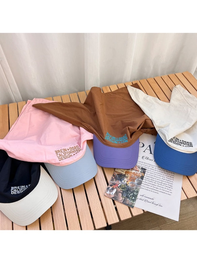UV Cut Bicolor Logo Cap X2684