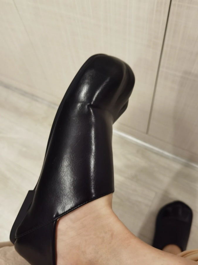 貓咪圖案平底便鞋 X2892