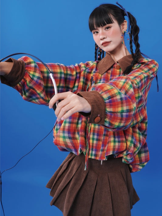 Retro Check Jacket X2846