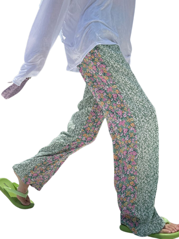  Women's Floral Pants