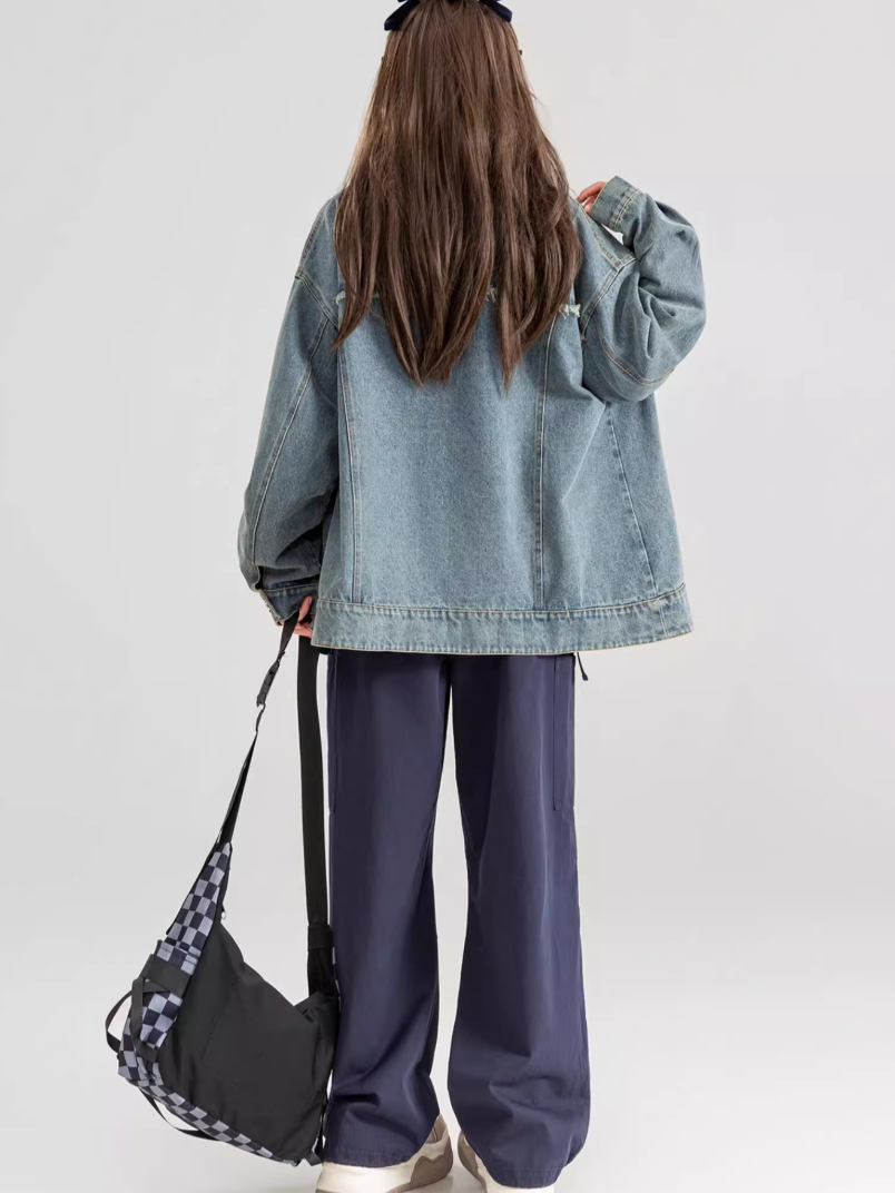 Art Denim Jacket X3376