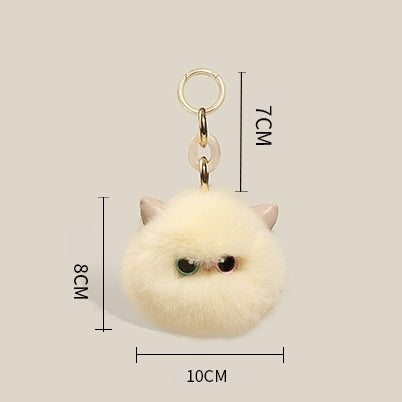 Cute kitten keycharm pendant X3072