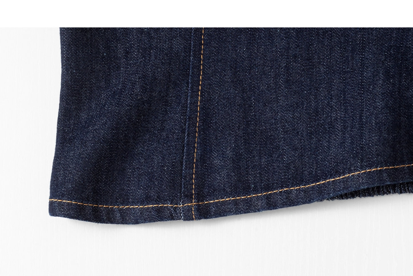 Denim Patchwork Off-Shoulder Top / Skirt X3372