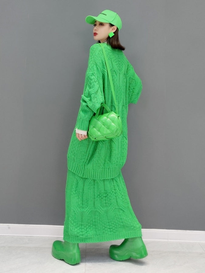 Over Silhouette Knit Setup X2890