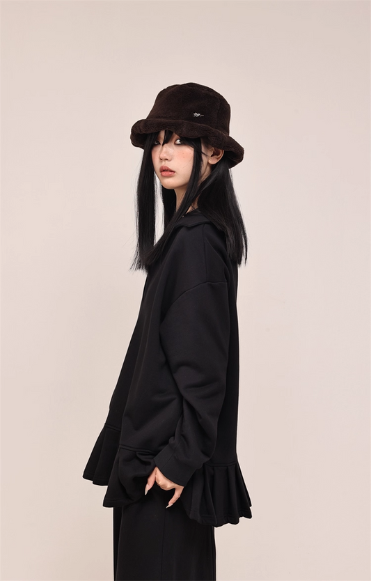 Fuzzy Warm Bucket Hat X3434