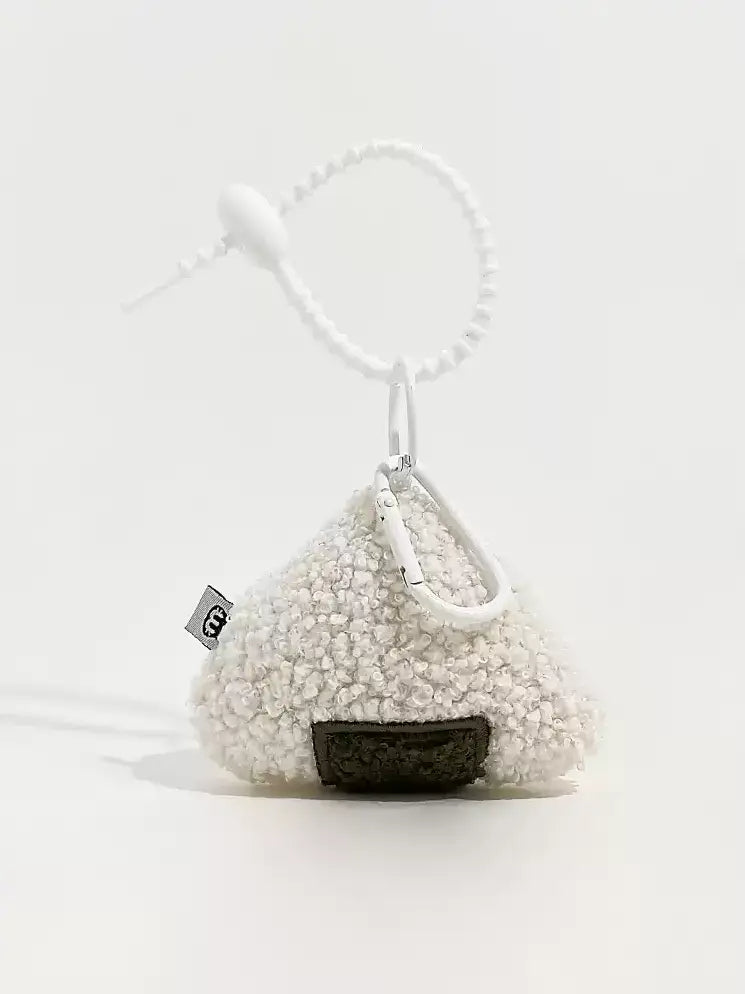Mini rice ball doll cute keychain pendant X3140