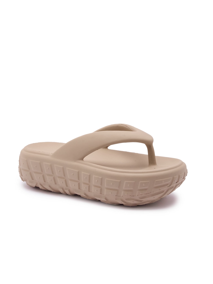 Thick-Soled Soft Flip-Flops X3314
