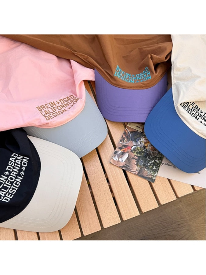 UV Cut Bicolor Logo Cap X2684