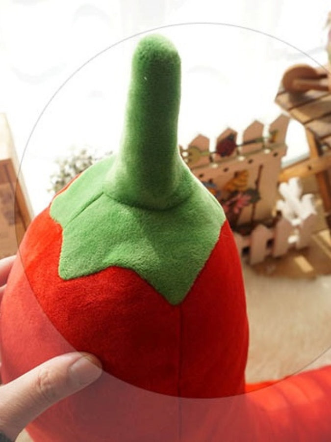 Capsicum motif cushion X2591