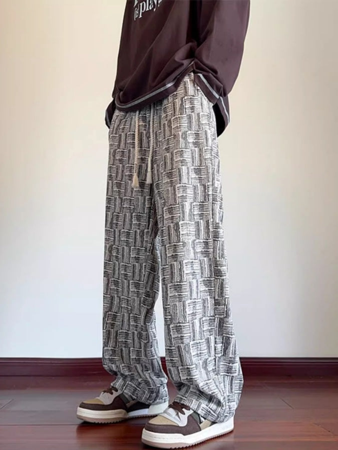 Square corduroy pants X2945