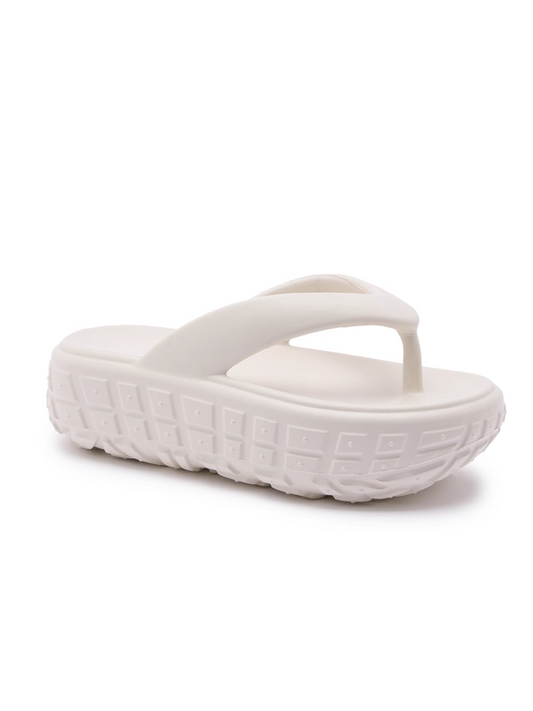 Thick-Soled Soft Flip-Flops X3314