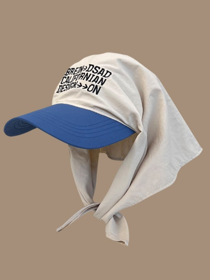 UV Cut Bicolor Logo Cap X2684