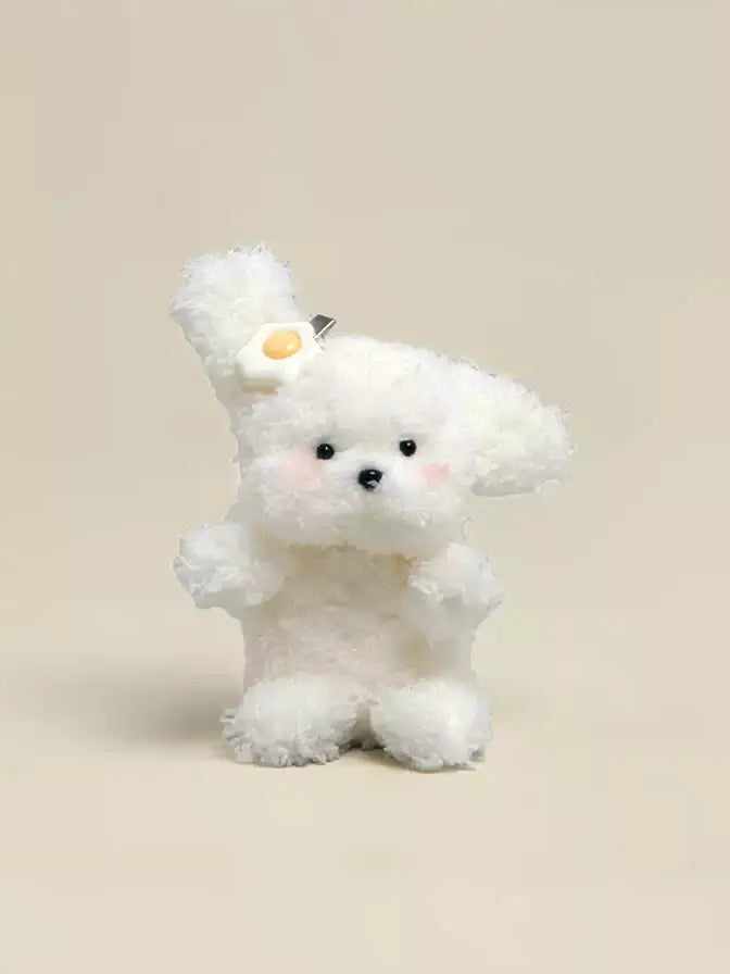 Cute puppy bag pendant keychain X3076