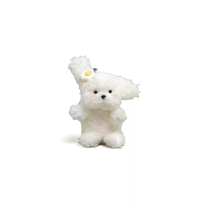 Cute puppy bag pendant keychain X3076