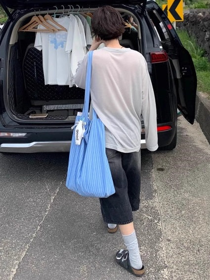海鮮印花長袖上衣 X3178