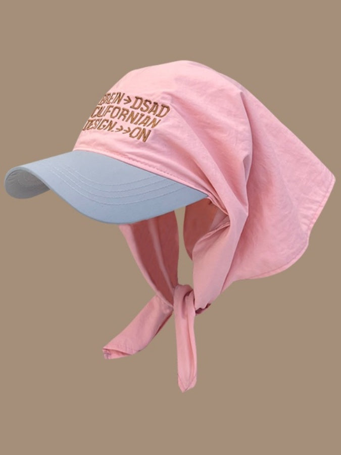 UV Cut Bicolor Logo Cap X2684