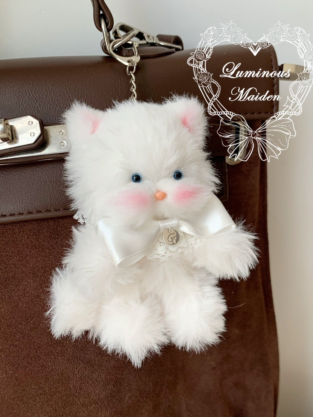Original Cute Kitten Doll Bag Pendant X3146