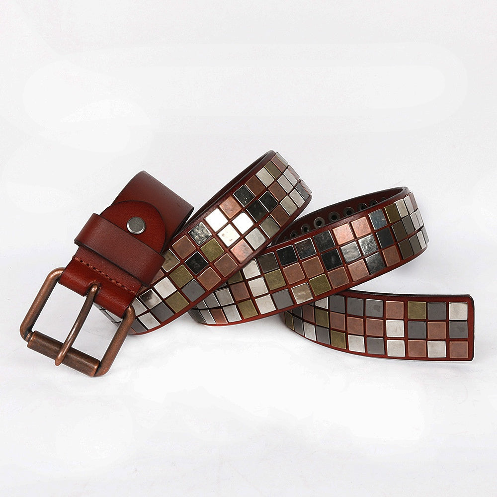 Metal Patch Belt X2889