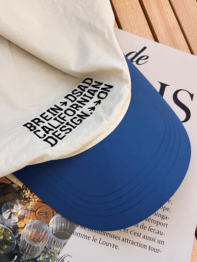 UV Cut Bicolor Logo Cap X2684